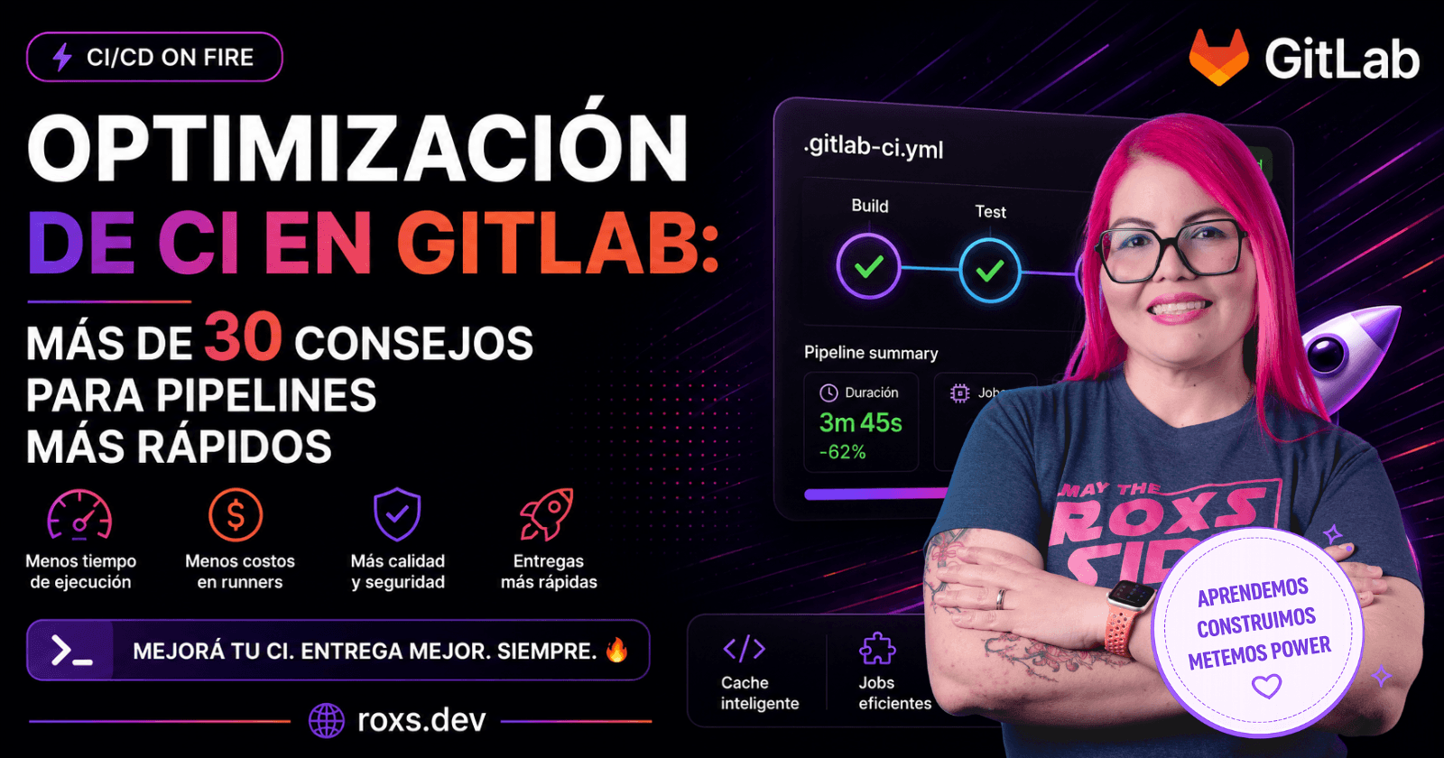 Optimización en GitLab: más de 30 consejos para pipelines más rápidos